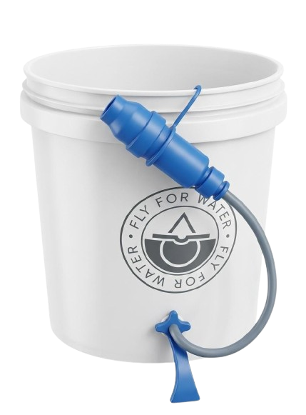 The Fly for Water filter bucket